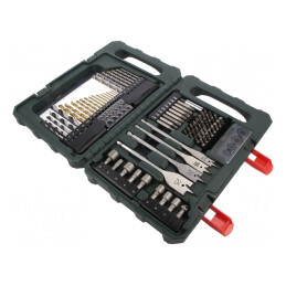 Set Burghie pentru Beton, Lemn, Metal și Oțel cu Cutie din Plastic | Electronic-mag.ro | Componente Electronice