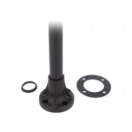 Bază neagră 380mm pentru semnalizatoare | Electronic-mag.ro | Componente Electronice