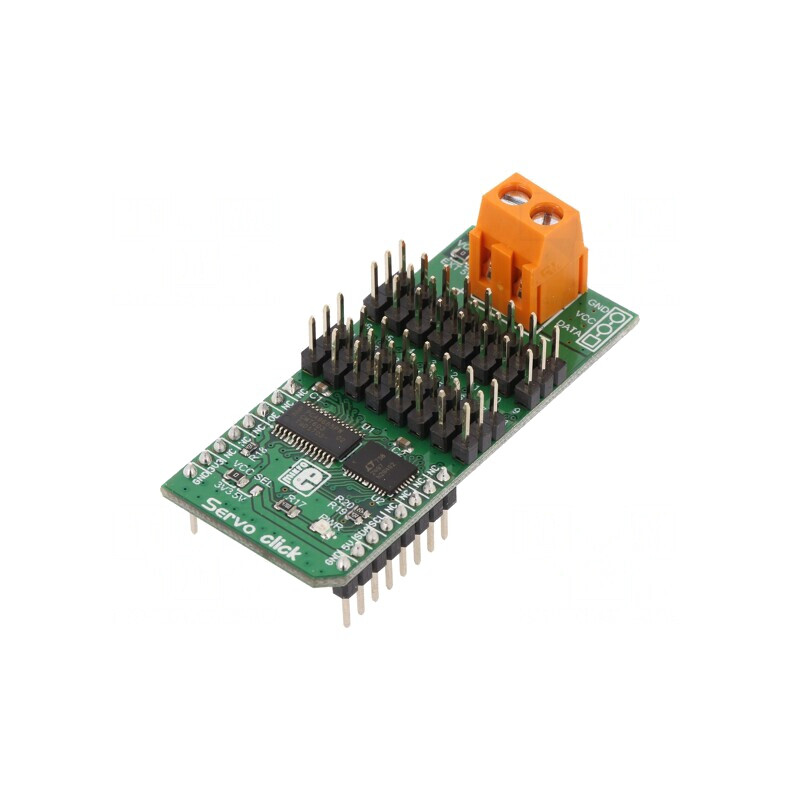 Placă Declanșator Servomecanisme SERVO CLICK GPIO/I2C 3.3V/5V | Electronic-mag.ro | Componente Electronice Placă Declanșator Servomecanisme SERVO CLICK GPIO/I2C 3.3V/5V | Electronic-mag.ro | Componente Electronice