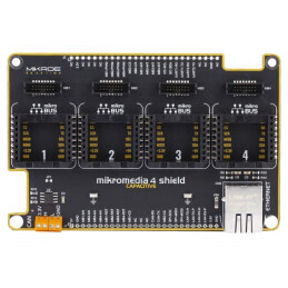Expander Placă Prototip Mikromedia 4 Capacitive Shield | Electronic-mag.ro | Componente Electronice