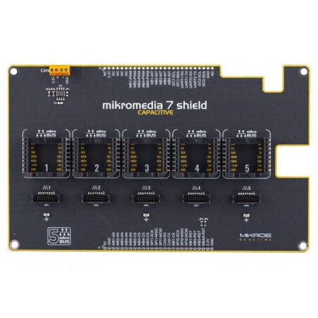 Conectori Multiadaptor Protoboard pentru Mikromedia 7 Capacitive Shield | Electronic-mag.ro | Componente Electronice