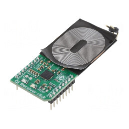 Placă Încărcare Inducție QI Receiver Click 3.3V/5V GPIO I2C | Electronic-mag.ro | Componente Electronice