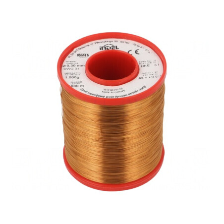 Sârmă Emailată 0,3mm 1kg Cu | Electronic-mag.ro | Componente Electronice