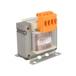 Transformator de Alimentare 80VA 230V 24V cu Bandă și Cleme | Electronic-mag.ro | Componente Electronice