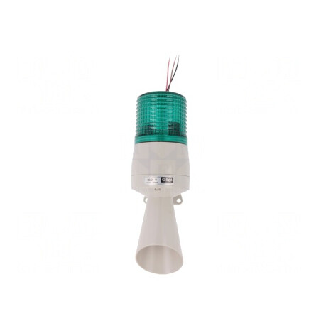 Semnalizator Luminos și Acustic 24VDC Xenon Verde S60ADS | Electronic-mag.ro | Componente Electronice