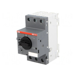 Întrerupător Motor 2,2kW 208-690VAC pentru Șină DIN IP20 | Electronic-mag.ro | Componente Electronice
