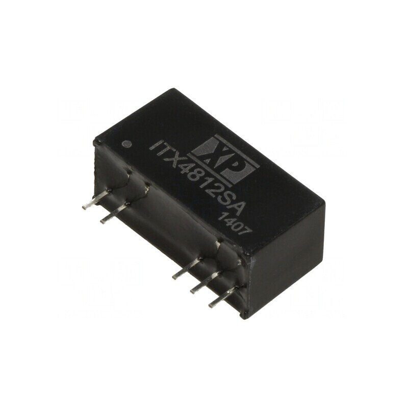 Convertor DC/DC 6W 36-75V la 12V 500mA SIP8 | Electronic-mag.ro | Componente Electronice