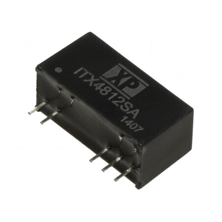 Convertor DC/DC 6W 36-75V la 12V 500mA SIP8 | Electronic-mag.ro | Componente Electronice