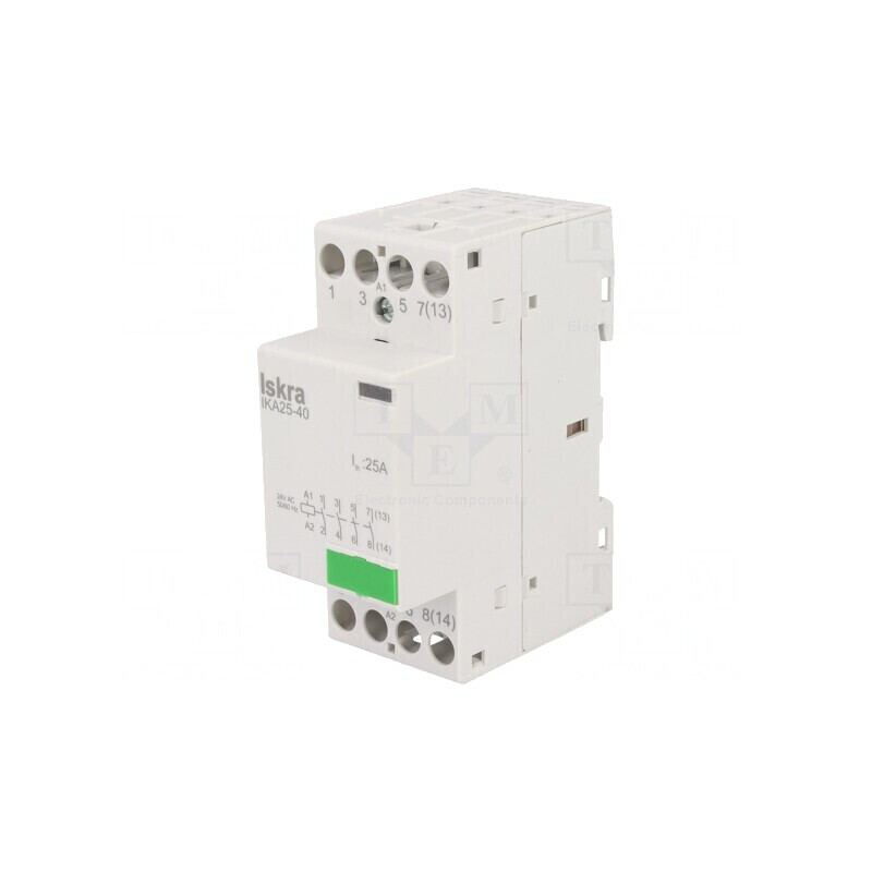 Contactor 4-polar 25A 24VAC NO x4 | Electronic-mag.ro | Componente Electronice