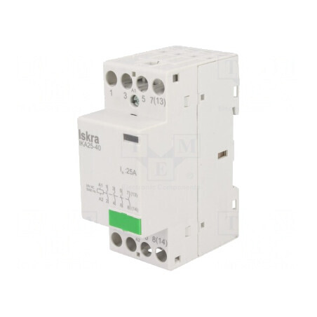Contactor 4-polar 25A 24VAC NO x4 | Electronic-mag.ro | Componente Electronice