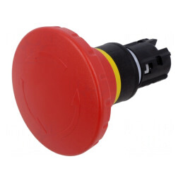Comutator de Siguranță 22mm Roșu cu Cap Ciupercă
