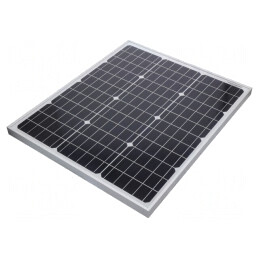 Celulă fotovoltaică | silicon monocristalin | 610x510x30mm | 50W | CL-SM50M