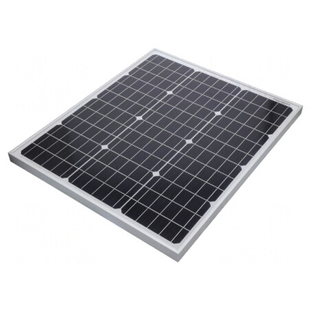 Celulă fotovoltaică monocristalină 50W 610x510x30mm | Electronic-mag.ro | Componente Electronice