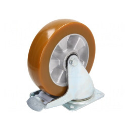 Roată de transport 200mm 500kg | Electronic-mag.ro | Componente Electronice
