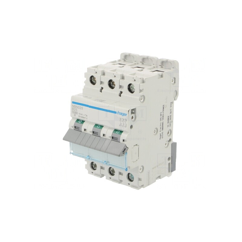 Întrerupător de Supracurent 25A 3 Poli 10kA 230/400V | Electronic-mag.ro | Componente Electronice Întrerupător de Supracurent 25A 3 Poli 10kA 230/400V | Electronic-mag.ro | Componente Electronice