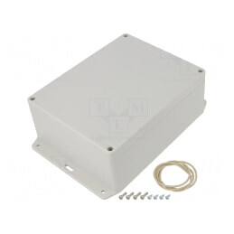 Carcasă Universală cu Lame de Fixare 146x186x75mm | Electronic-mag.ro | Componente Electronice