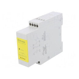 Releu de siguranță 7S 24VDC 2 ieșiri pentru șină DIN IP20 | Electronic-mag.ro | Componente Electronice
