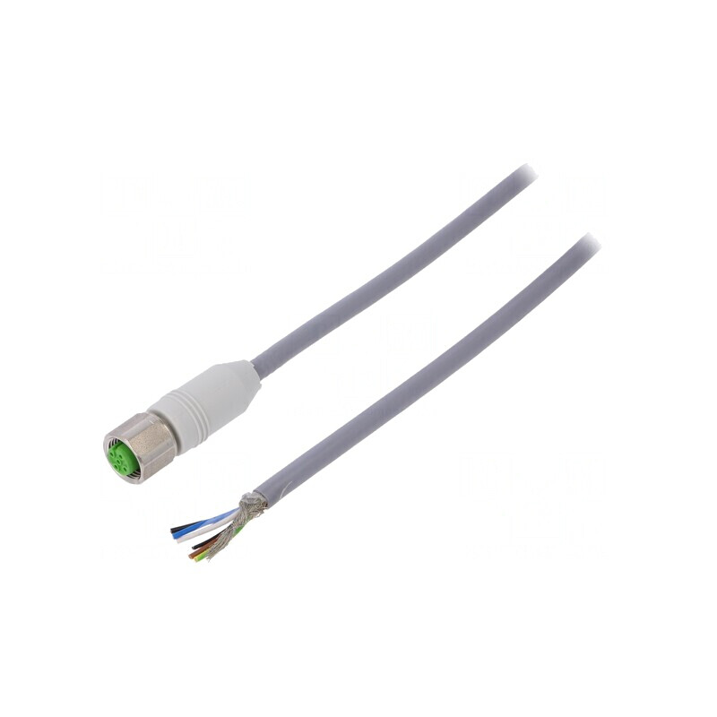 Cablu de Conectare M12 5m 60VAC | Electronic-mag.ro | Componente Electronice