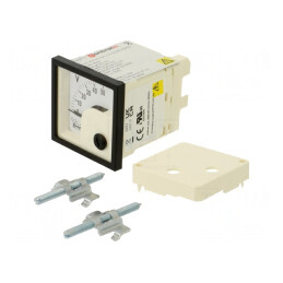 Voltmetru pe panou 0-50V 48x48mm | Electronic-mag.ro | Componente Electronice