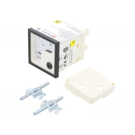 Voltmetru Panou 0-100V 48x48mm | Electronic-mag.ro | Componente Electronice
