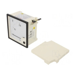 Voltmetru Panou 0-250V Clasa 1.5 96x96mm | Electronic-mag.ro | Componente Electronice