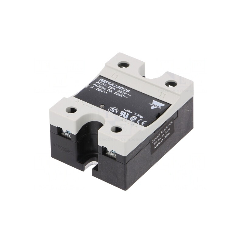 Releu Semiconductor 25A 1-Fazat 3-32VDC 24-265VAC | Electronic-mag.ro | Componente Electronice Releu Semiconductor 25A 1-Fazat 3-32VDC 24-265VAC | Electronic-mag.ro | Componente Electronice