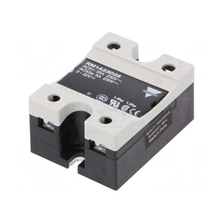 Releu Semiconductor 25A 1-Fazat 3-32VDC 24-265VAC | Electronic-mag.ro | Componente Electronice