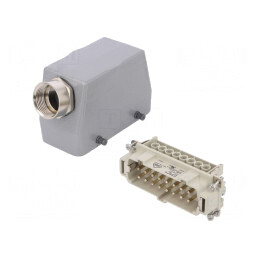 Conector Mufă Tată EPIC KIT 16 PIN 16A 500V | Electronic-mag.ro | Componente Electronice