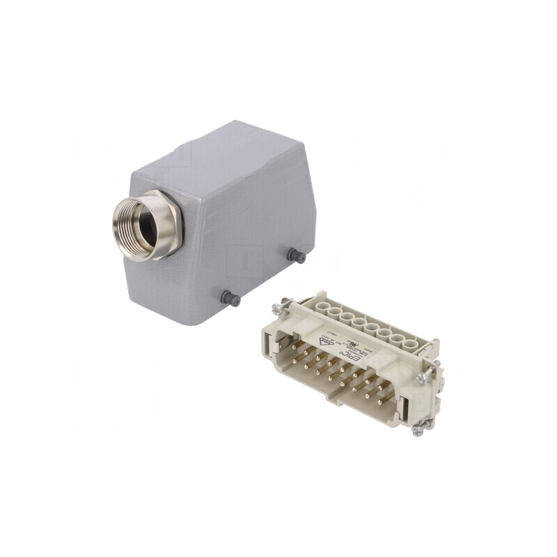 Conector Mufă Tată EPIC KIT 16 PIN 16A 500V | Electronic-mag.ro | Componente Electronice