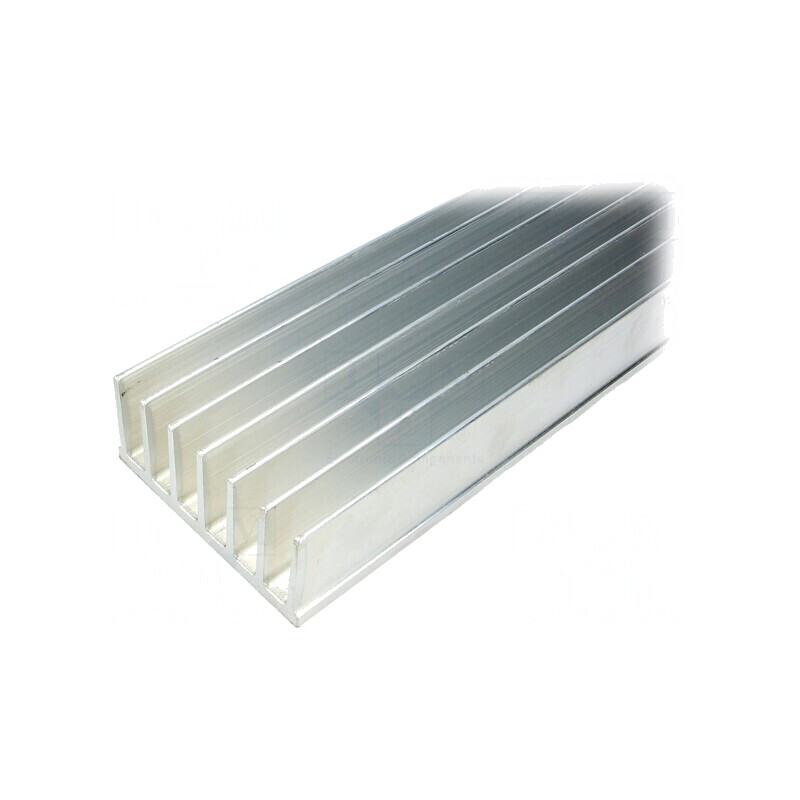 Radiator extrudat cu aripioare 1000mm x 78mm x 35mm brut | Electronic-mag.ro | Componente Electronice