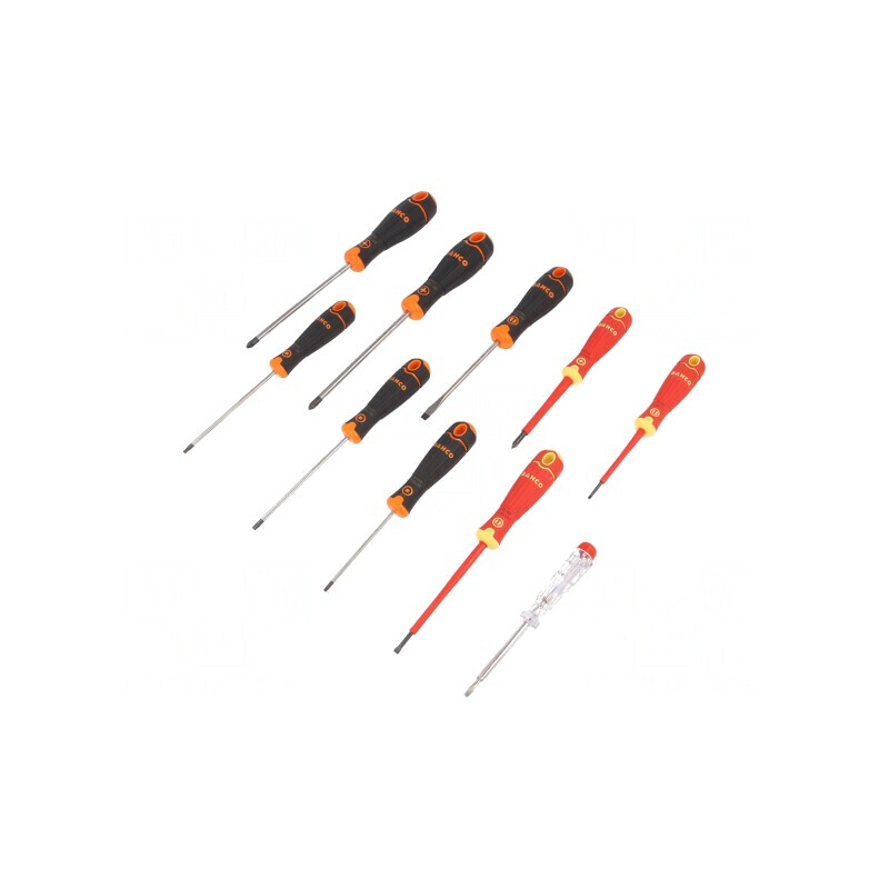 Kit șurubelnițe BahcoFit XL Phillips Pozidriv Plată Torx | Electronic-mag.ro | Componente Electronice