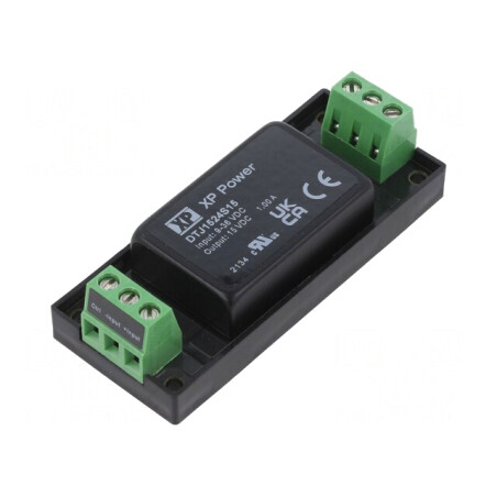 Convertor DC/DC 15W 9-36V la 15V 1A | Electronic-mag.ro | Componente Electronice
