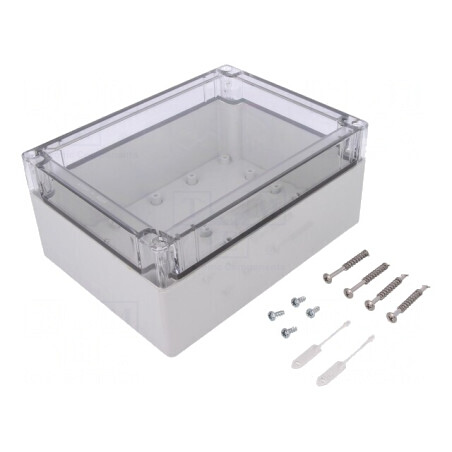 Carcasă universală ABS gri 152x202x90mm | Electronic-mag.ro | Componente Electronice