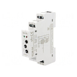 Timer Programabil SPDT 230VAC 16A IP20 PCM-04