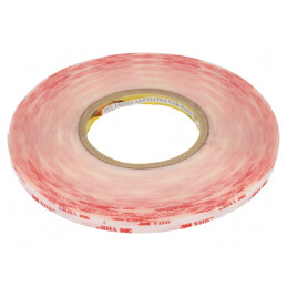 Bandă de Fixare Acrilică Transparentă 9mm x 33m | Electronic-mag.ro | Componente Electronice