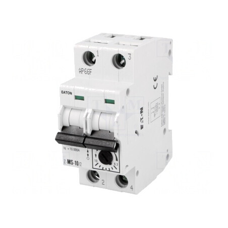 Întrerupător Motor 4kW 220-440V 6.3-10A Șină DIN | Electronic-mag.ro | Componente Electronice