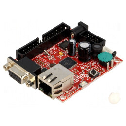 Placă Prototip Microchip PIC18 128kB FLASH PIC-WEB | Electronic-mag.ro | Componente Electronice