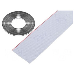 Cablu Bandă 1,27mm Cu 9x26AWG PVC 100FT | Electronic-mag.ro | Componente Electronice