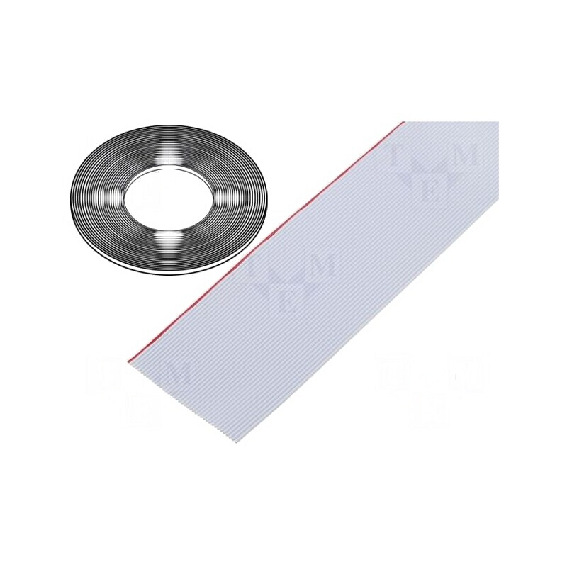 Cablu Bandă 1,27mm Cu 9x26AWG PVC 100FT | Electronic-mag.ro | Componente Electronice