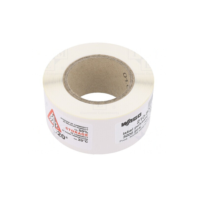 Etichetă Autoadezivă Albă 9mm x 15mm | Electronic-mag.ro | Componente Electronice
