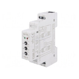 Releu Monitorizare Tensiune 230V SPDT IP20 PNM-10 | Electronic-mag.ro | Componente Electronice