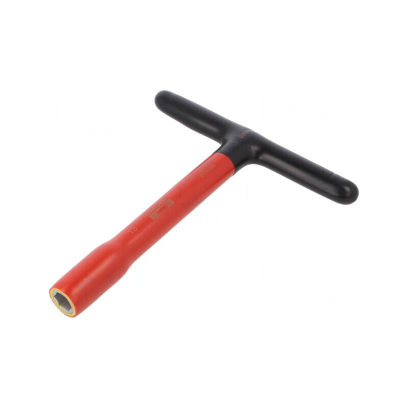 Tubulară HEX 13mm oțel aliat 200mm izolată 1kV | Electronic-mag.ro | Componente Electronice