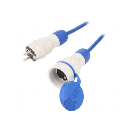 Prelungitor electric albastru 10m 16A | Electronic-mag.ro | Componente Electronice