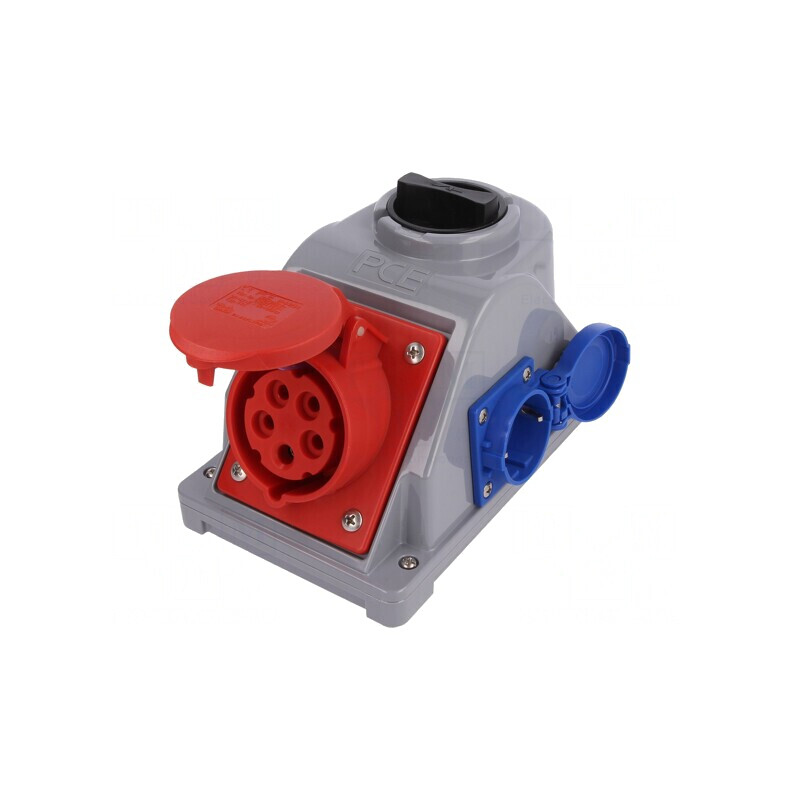 Conector Alimentare Trifazat 16A 400VAC IP44 Soclu Mamă | Electronic-mag.ro | Componente Electronice Conector Alimentare Trifazat 16A 400VAC IP44 Soclu Mamă | Electronic-mag.ro | Componente Electronice