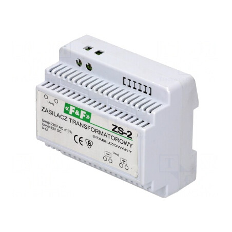 Alimentator 12VDC 1A pentru Șină DIN | Electronic-mag.ro | Componente Electronice