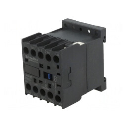 Contactor 3P NO + 3 NC 24VDC 6A | Electronic-mag.ro | Componente Electronice