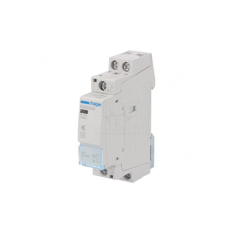 Contactor 2P 25A 24VAC NO | Electronic-mag.ro | Componente Electronice