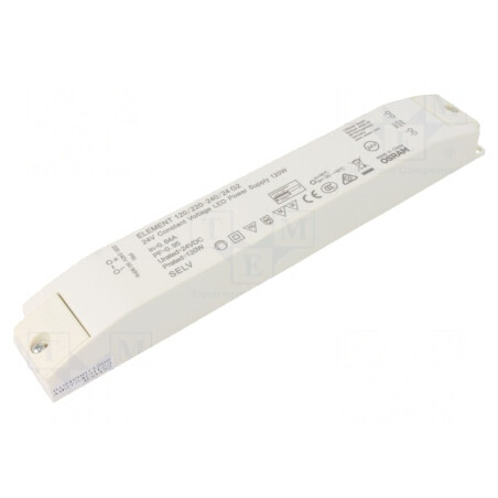 Alimentator LED 120W 24V 5A IP20 | Electronic-mag.ro | Componente Electronice