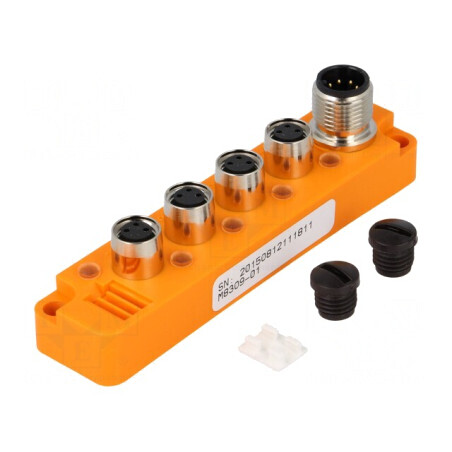 Cutie de conexiuni M8 PIN cu LED și IP67 | Electronic-mag.ro | Componente Electronice