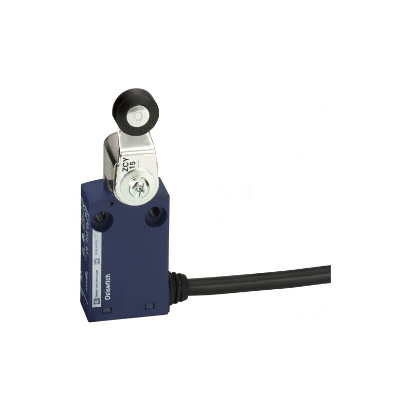 Limitator cursă manetă 34,4mm cu rolă plastic 16mm 6A | Electronic-mag.ro | Componente Electronice
